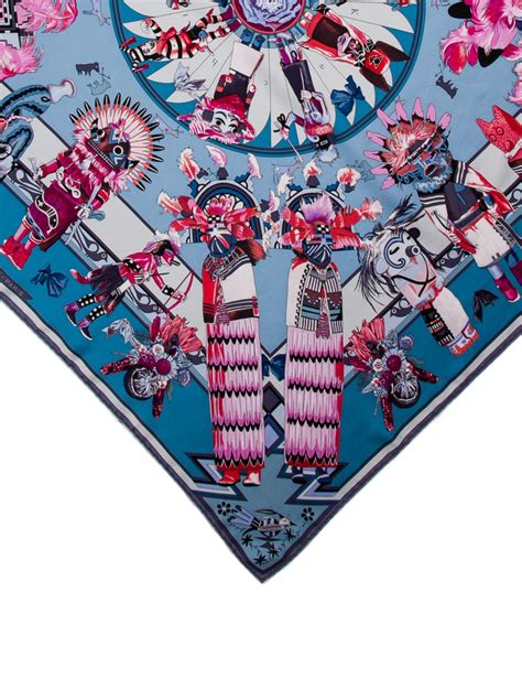 Hermès Animapolis Silk Scarf 